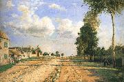 Camille Pissarro Versailles Road painting
